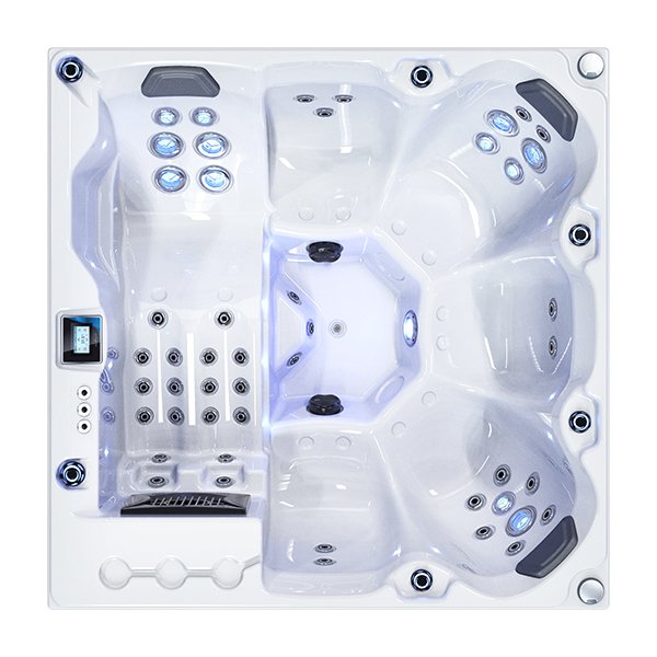spa vonios 6 vietų sūkurinė vonia l510