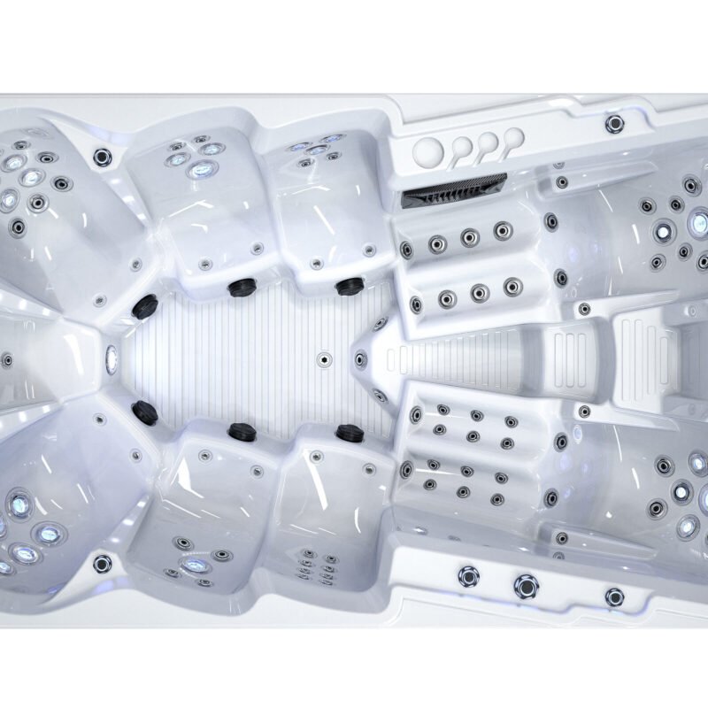 spa vonios 9 vietų sūkurinė vonia l702