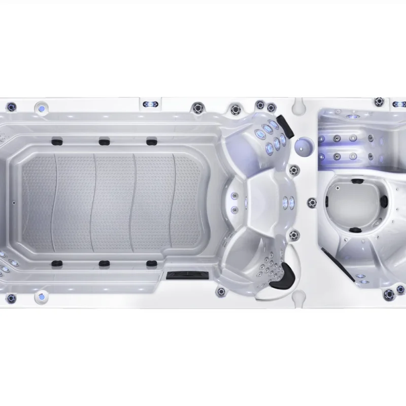 spa vonios 7 vietų sūkurinė vonia swim spa zr7807