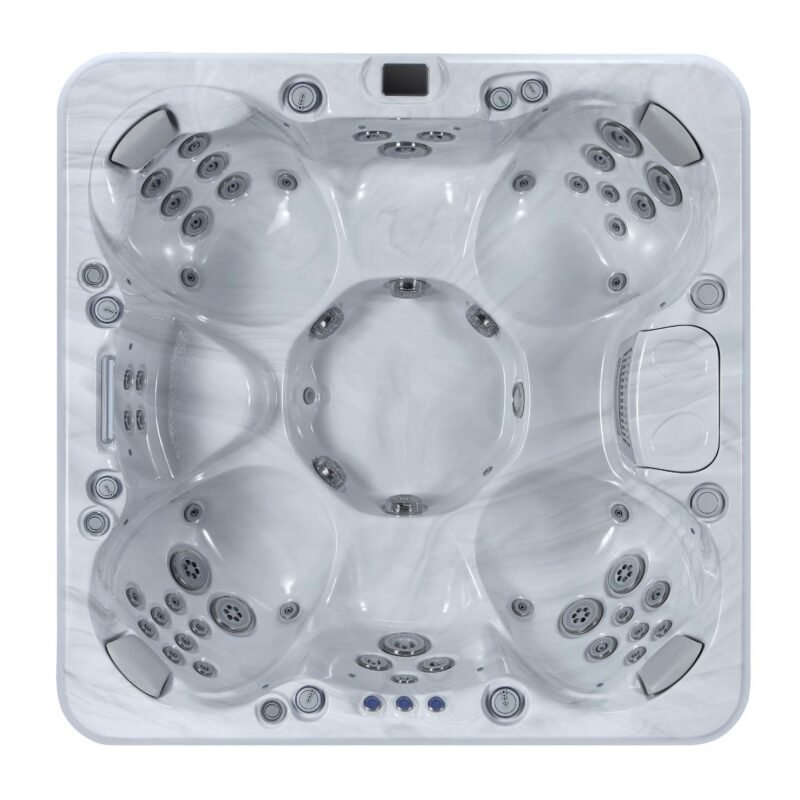 spa vonios 7 vietų sūkurinė vonia Virlux V1001